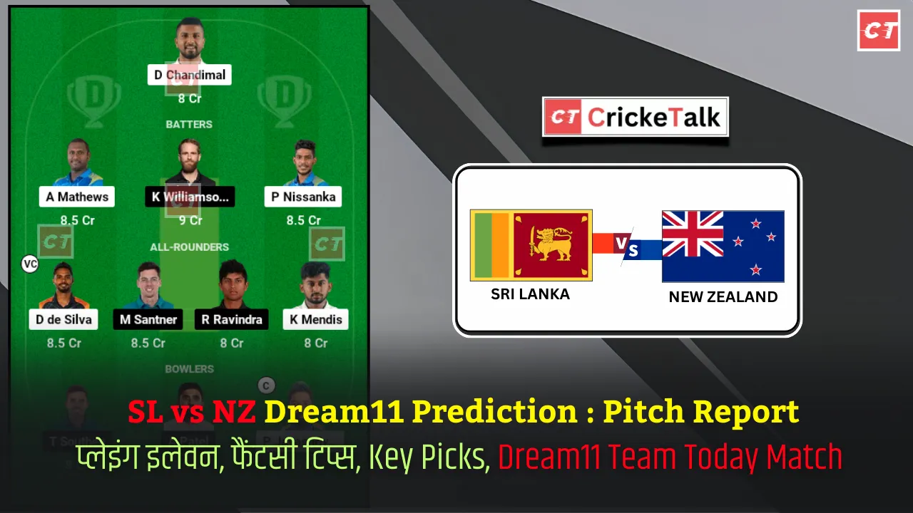 Dream Prediction Nz Vs Sl Rd T Xi