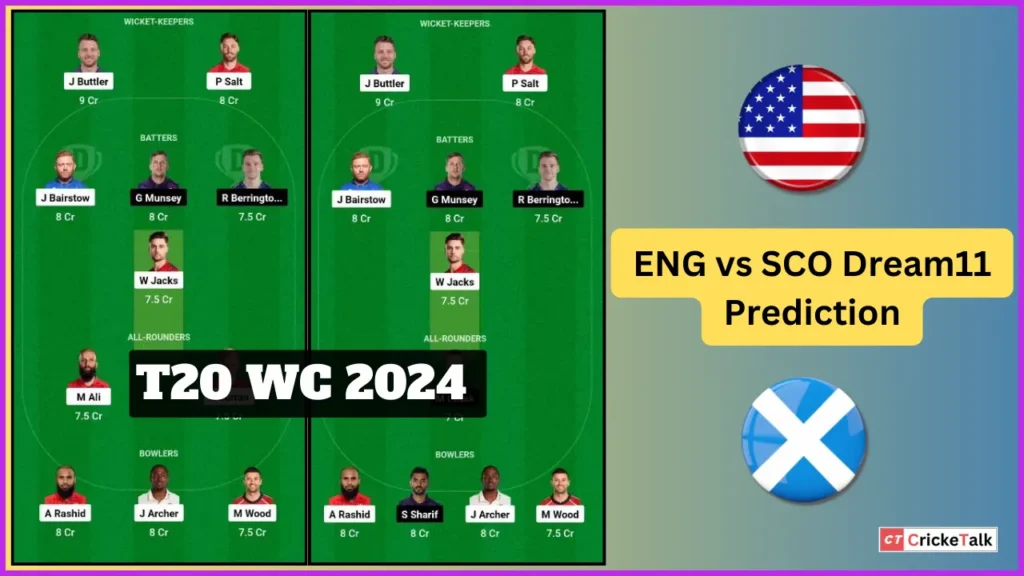ENG vs SCO Dream11 Prediction in Hindi
