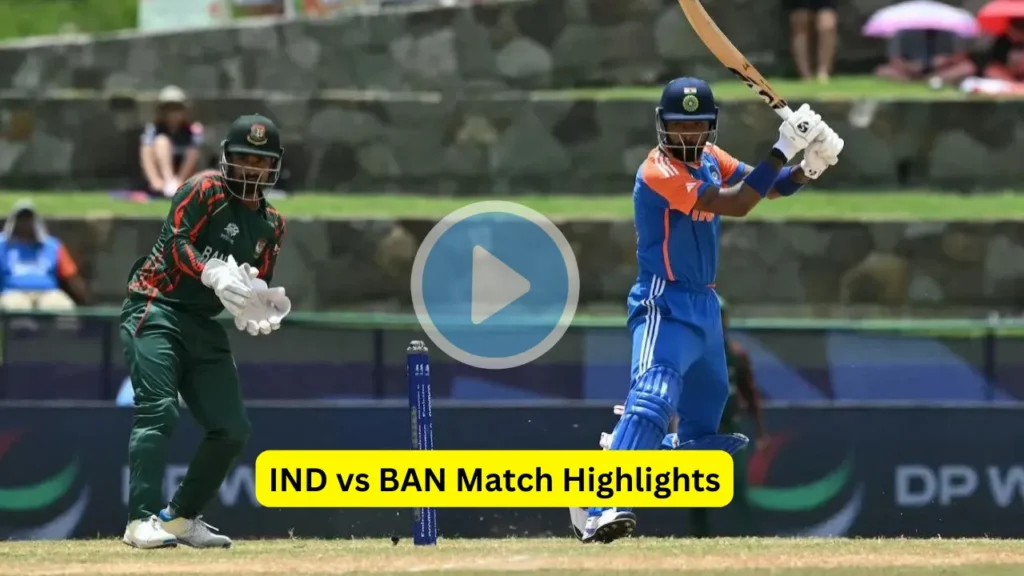 IND vs BAN Match Highlights