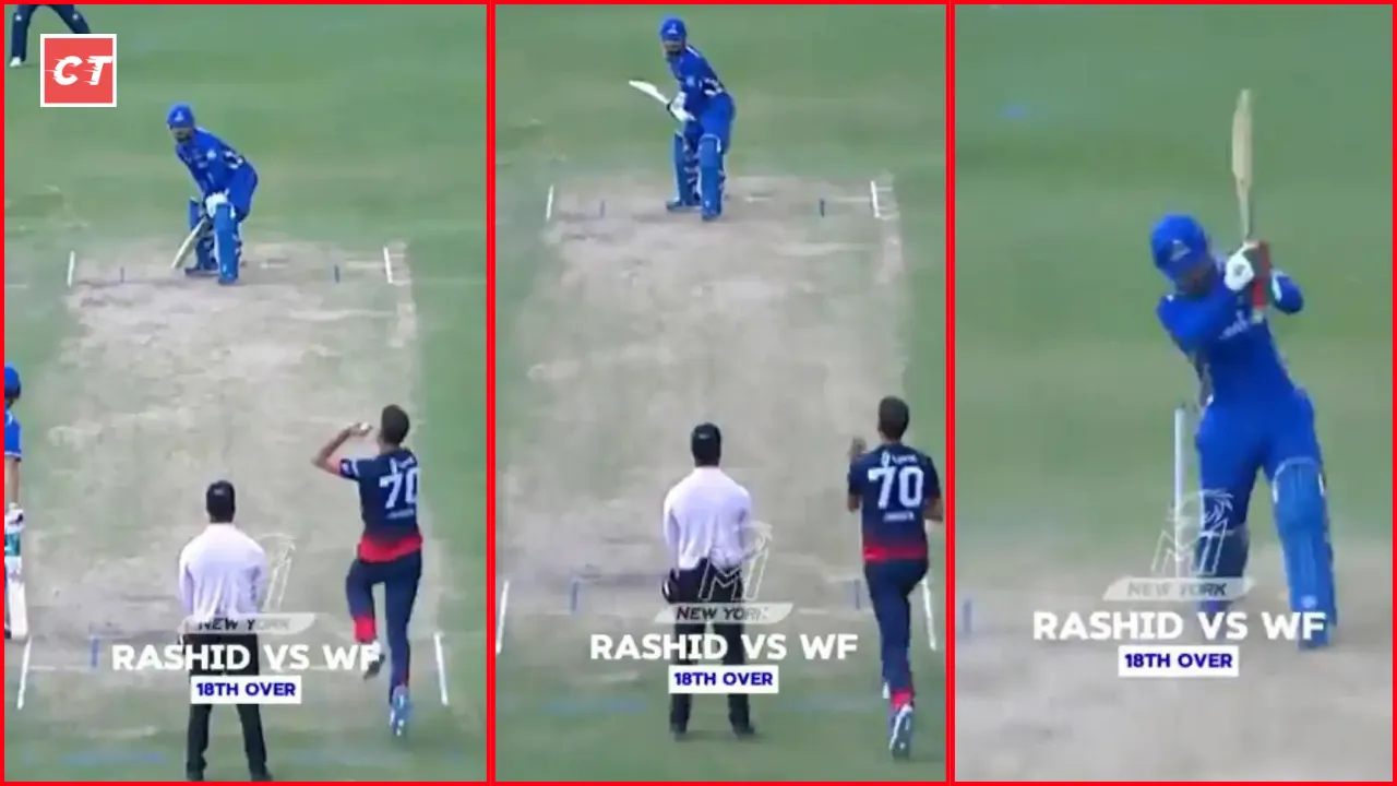 [वीडियो] 6,6,6 - राशिद खान ने लगाई छक्कों की झड़ी: MLC 2024 में धमाकेदार बल्लेबाजी