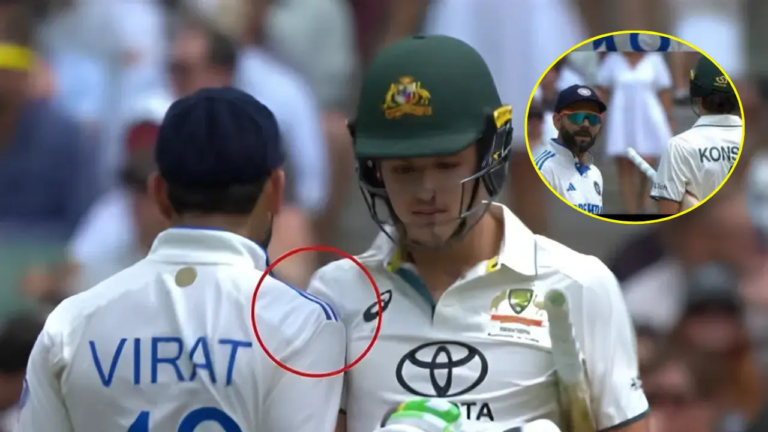 BGT 2024-25 - मैदान पे विराट कोहली और कॉनस्टास