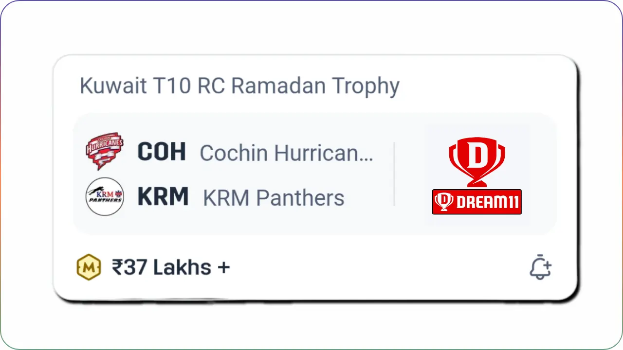 COH vs KRM dream11 prediction in hindi
