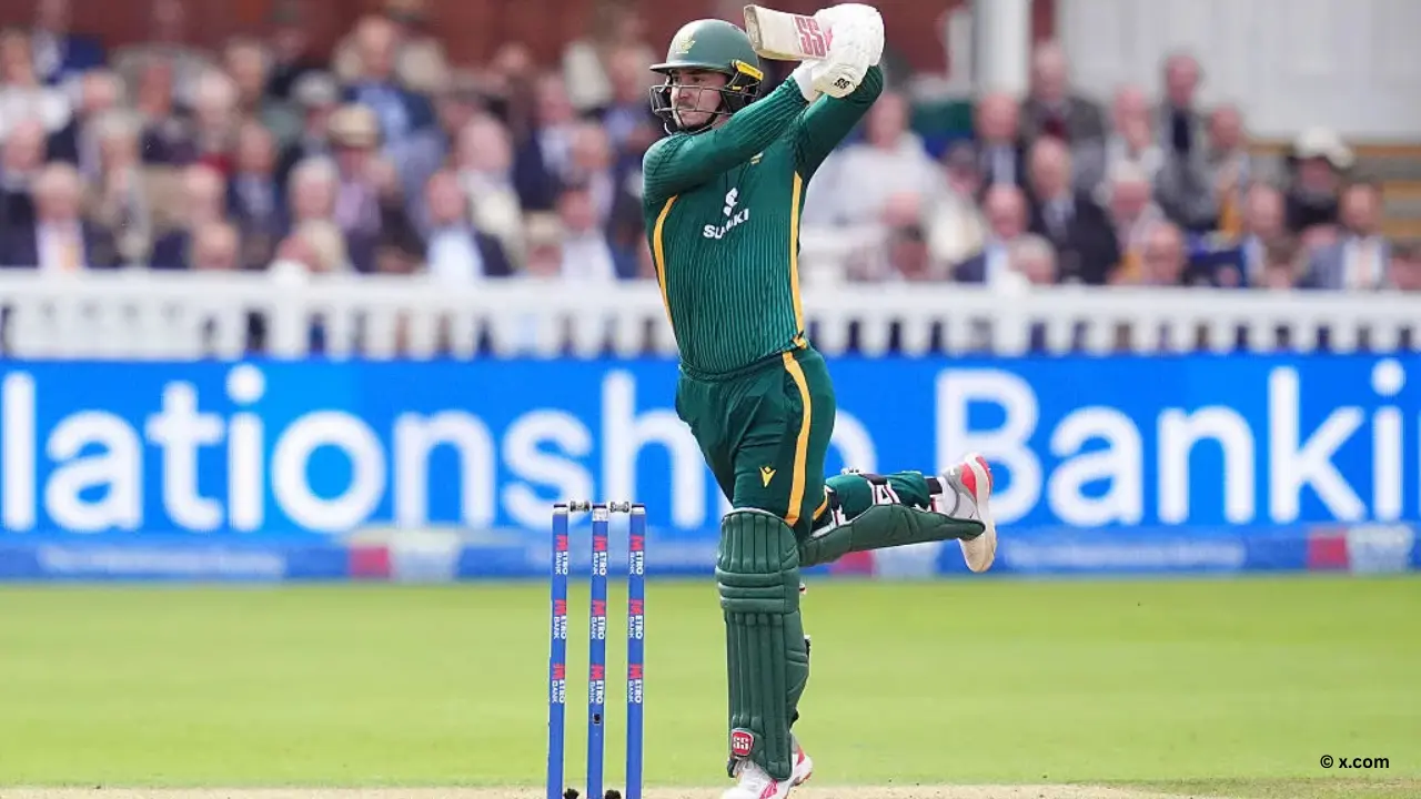 Matthew Breetzke Makes history by making back to back 5 50+ scores